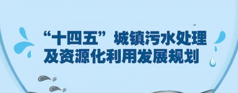 重磅 | “十四五”城鎮(zhèn)污水處理及資源化利用發(fā)展規(guī)劃！